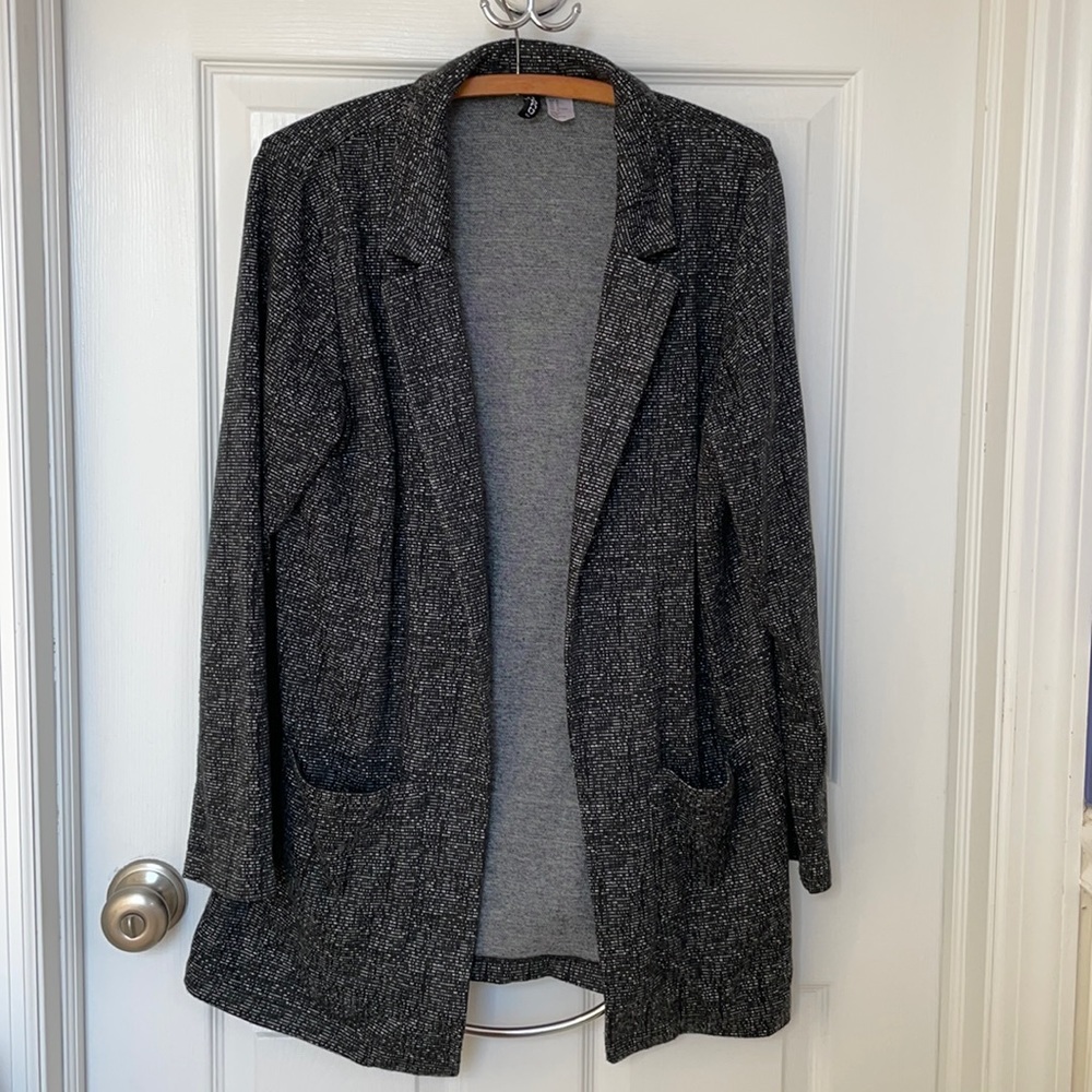 Sweatshirt blazer